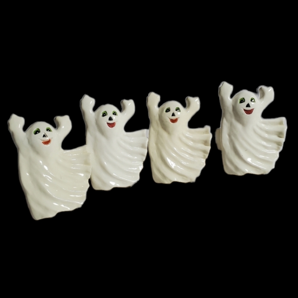 Vintage Halloween Ghost Napkin Rings
